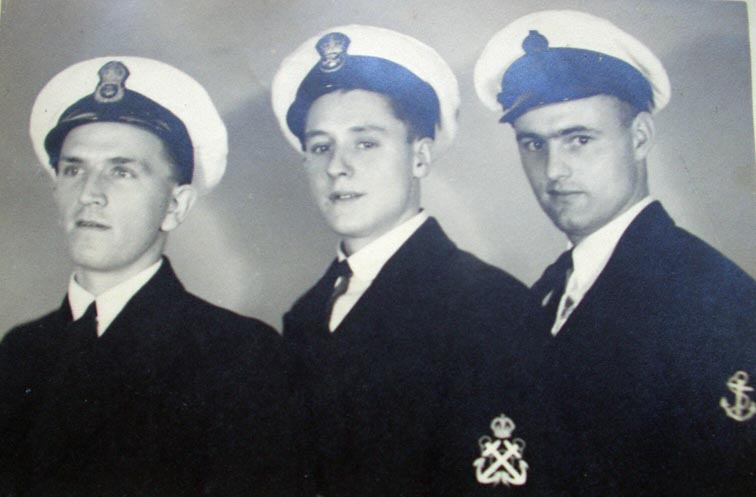 ERA3 Cyril Martin (left)       ERA4 William Wright (centre)       ERA5 F. Roach (right)\nNote: Martin and Wright were casualties. Roach survived